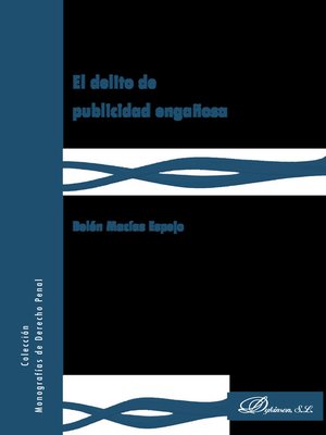 cover image of El delito de publicidad engañosa